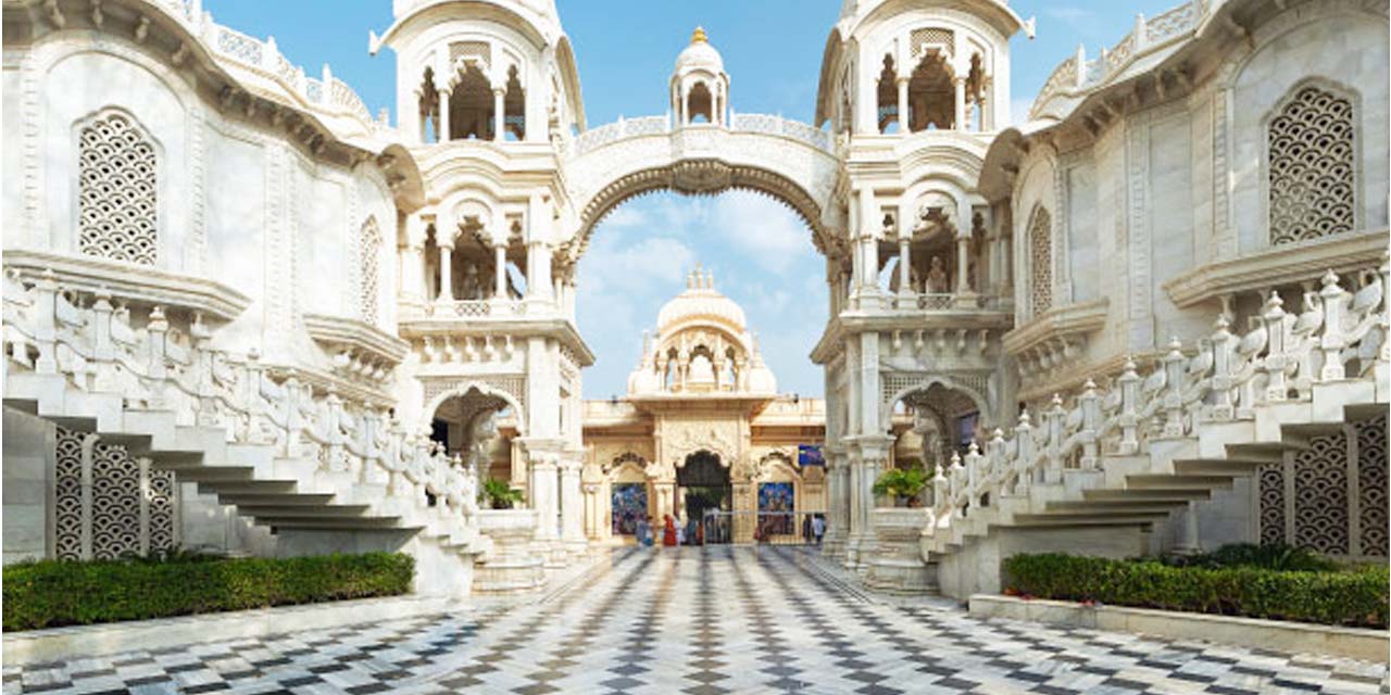 Krishna Balaram Mandir / ISKCON Vrindavan (Timings, History, Entry Fee, Images, Aarti, Location & Phone) 